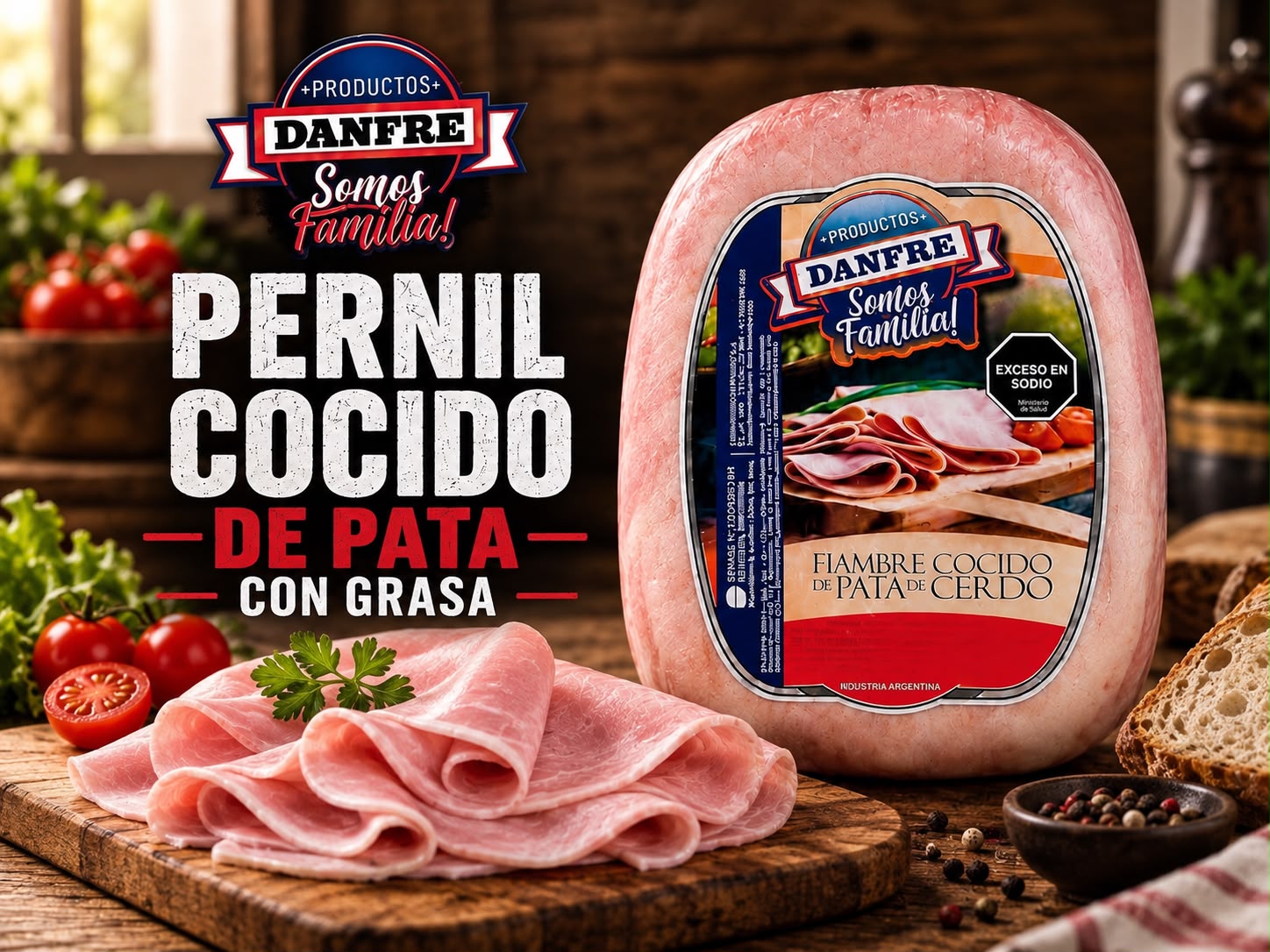 Pernil con Grasa Somos Familia